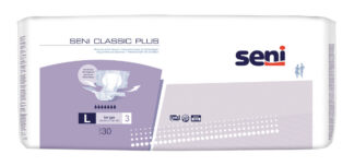 Seni CLASSIC Plus Inkontinenzhosen L, Hüfte 100-150 cm (1 Karton 3 x 30 Stück)