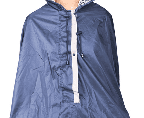 Rollator-Regenponcho ROLKO-rainPRO blau – Bild 2
