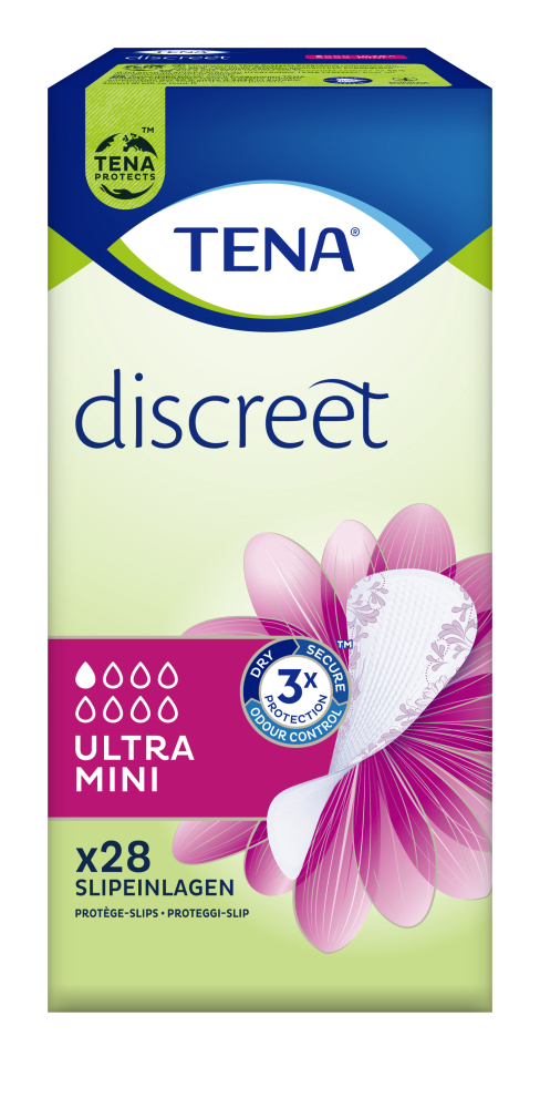 Slipeinlage TENA Lady discreet Ultra Mini (1 Karton: 10 x 28 Stück)
