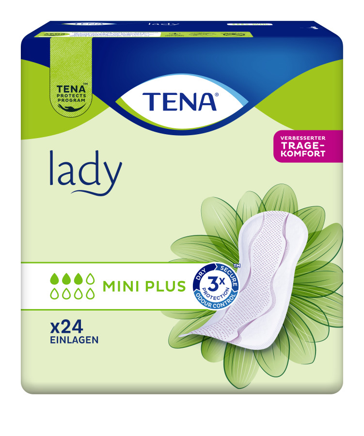Einlage TENA Lady Discreet Mini Plus (1 Karton: 6 x 20 Stück)