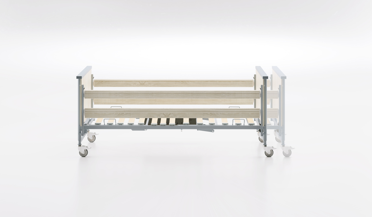 Bettverlängerung 220cm für domiflex 3 & domiflex 3plus 90er, Sonoma Eiche hell – Bild 2