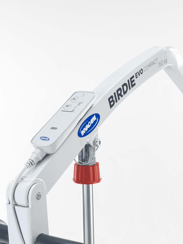 Patientenlifter BIRDIE EVO COMPACT 100 mm mit Gurt Gr.M – Bild 3