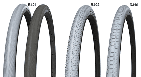 PU-Reifen 24x1(620x25)R402-20 grau
