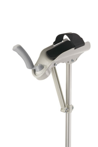Arthritis-Stütze YANO Standard-Griff mit Druckknopfverstellung, grau