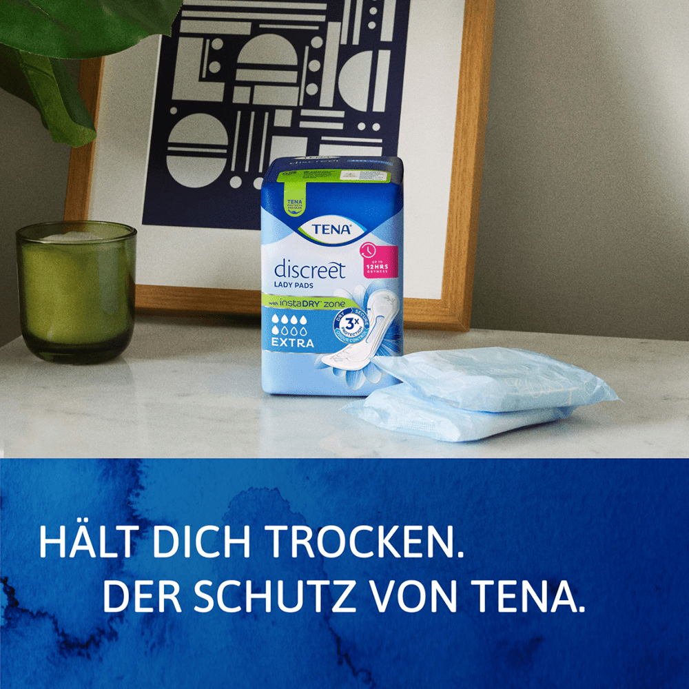 Einlage TENA Lady Discreet Extra (1 Karton: 12 x 20 Stück) – Bild 2