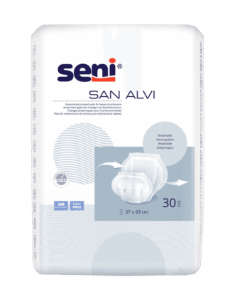 Inkontinenzvorlagen San Seni Alvi (1 Karton: 6 x 30 Stück)