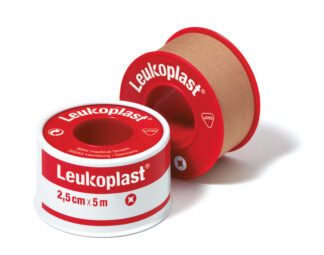 Leukoplast im Metallschutzring 5m x 2,5cm (VPE: 12 Stück)