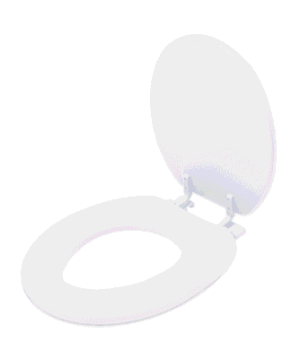 WC-Sitz SOFT mit Deckel weiß