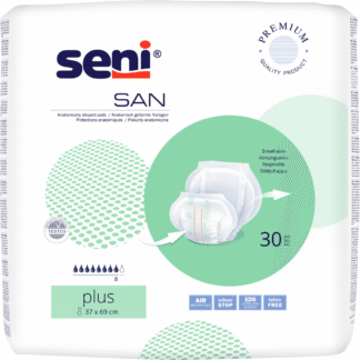 Inkontinenzvorlagen Seni San Plus (1 Karton: 2 x 30 Stück)