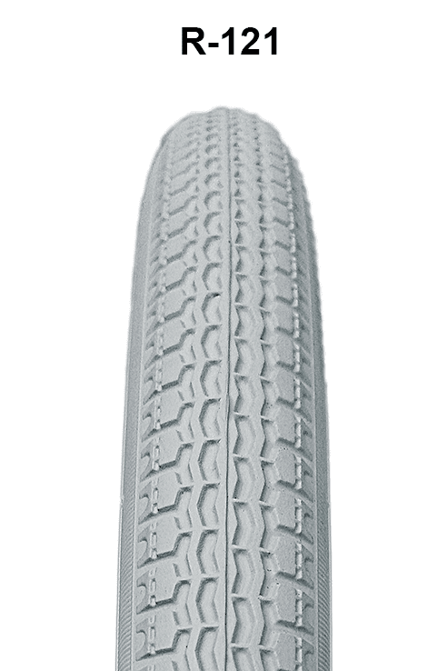Decken für Standard-Rollstuhl 24 x 1.3/8 (620 x 35 mm) M15 grau – Bild 2