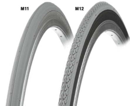 Hochdruckdecken für Aktiv-Rollstuhl 24x1(620x25mm)M11, grau