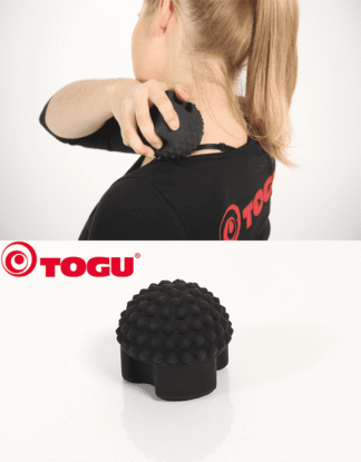 Massageball Actiball Grip 9 cm schwarz