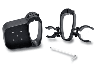 Stockhalter Klassik für Rollatoren ROUTER/ ATHLON/SERVER, schwarz