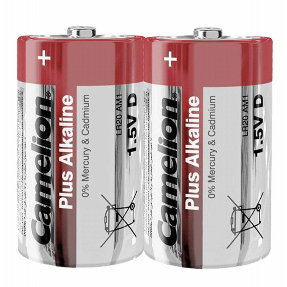 Camelion PLUS LR20 Mono D Alkaline Batterie(VPE: 2 Stück)