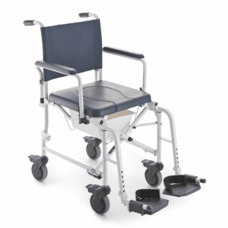 Dusch- und Toilettenrollstuhl INVACARE H263 LIMA mit Topf und Halter, 4 Lenkrollen 5