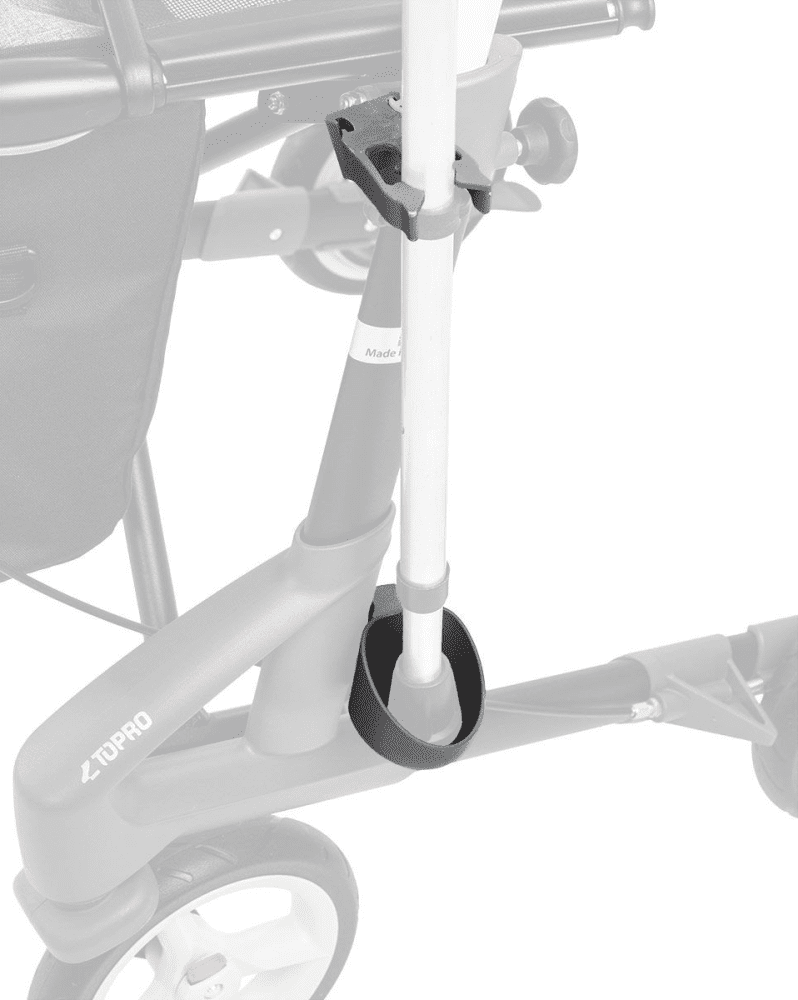 Stockhalter für Rollator 5G/ATR/Olympos/Hestia/Original schwarz