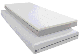 silverdorm Matratze mit Silverline-Bezug 90x200x14 cm