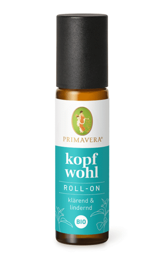 Primavera Aroma-Roller Kopfwohl bio, 10 ml