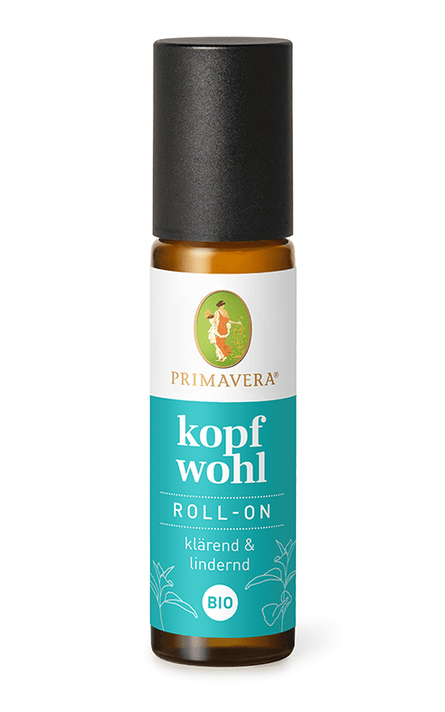 Primavera Aroma-Roller Kopfwohl bio, 10 ml
