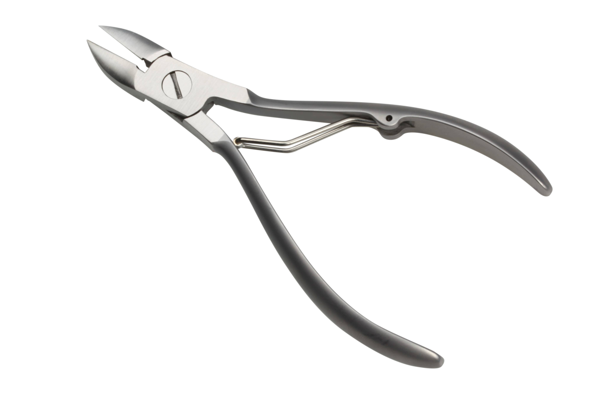 Nagelzange 13 cm mit Drahtfeder – Bild 2