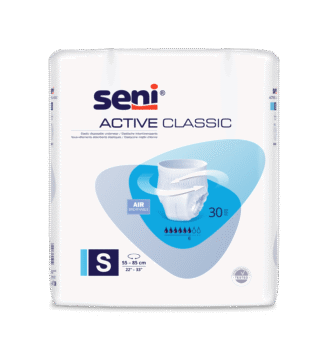 Seni Active Classic S, Hüfte 55-85 cm (1 Karton 3 x 30 Stück)