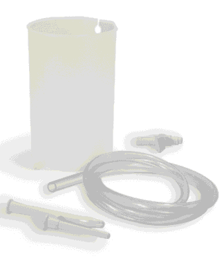 Irrigator komplett, aus Kunststoff 1 Liter