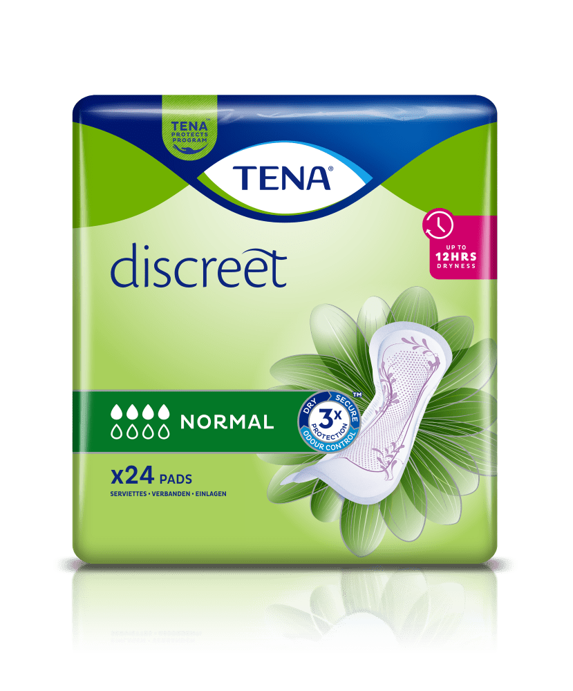 Einlage TENA Lady Discreet Normal (1 Karton: 12 x 24 Stück)