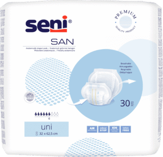 Inkontinenzvorlagen Seni San Uni (1 Karton: 4 x 30 Stück)