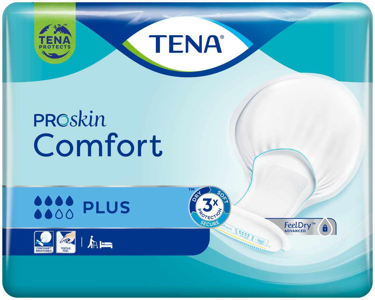 Vorlage TENA ProSkin Comfort Plus (1 Karton: 2 x 46 Stück)