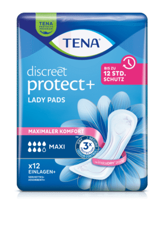 Einlage TENA Lady Discreet Maxi (1 Karton: 12 x 12 Stück)