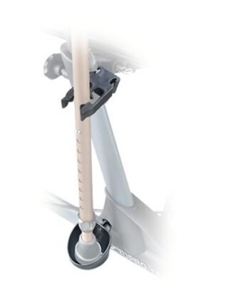 Stockhalter für Rollator Troja 2G/Classic/Neuro schwarz