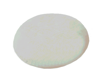 Sitzring Schaumstoff mit Bezug, rund, Ø ca.45cm, weiß