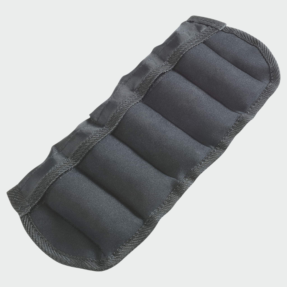 Gewichtsmanschette Deuser Fußgelenk 2,0kg schwarz (Paar) – Bild 2