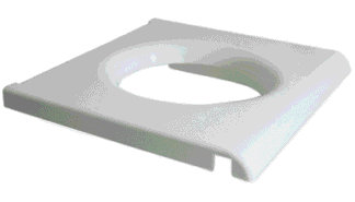 Sitzbrille Ortopedia 5HCDA/ Meyra 2.176/ B&B TS200/TS-1/UHC weiß