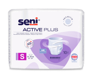 Einweginkontinenzslips Seni Active Plus small (1 Karton: 8x10 Stück)