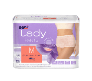 Seni Lady Pants Medium, Hüfte 80 - 110 cm (VPE: 1 Karton 8 x 10 Stück)