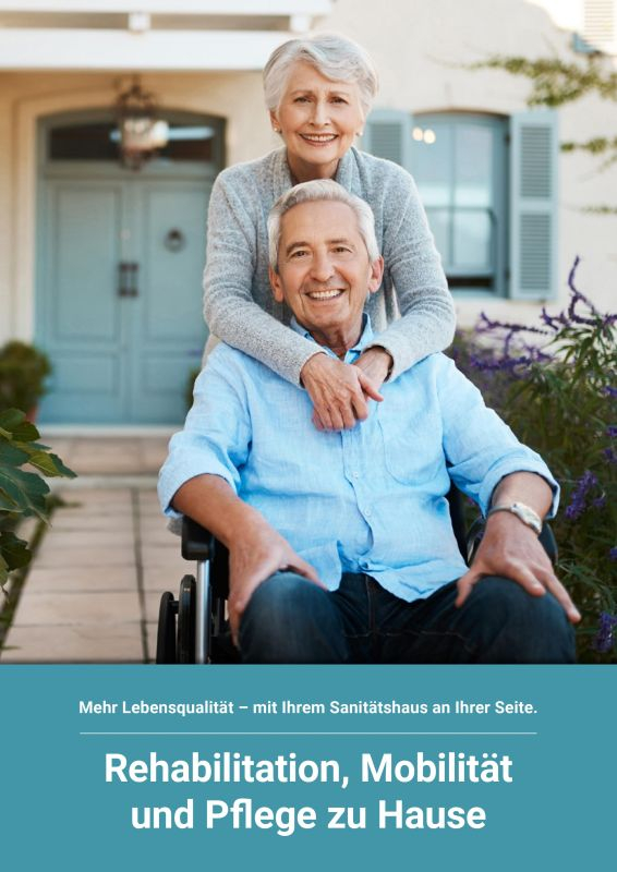 Reha-Prospekt ohne Firmeneindruck