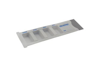 Medikamentendispenser für 1 Tag weiß, Morgens/Mittags/Abends/Nachts