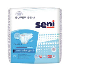 Seni Super Extra Large (1 Karton: 5 x 10 Stück) Windelhose atmungsaktiv