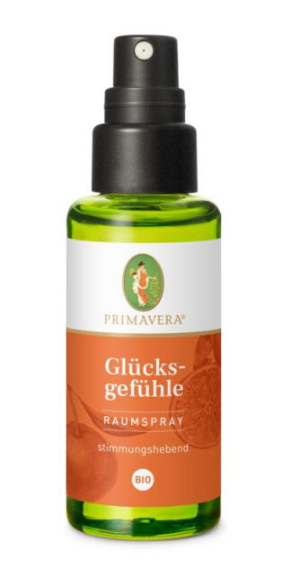 BioRaumspray Glücksgefühle, 50 ml, 100 % naturrein