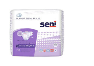 Seni Super Plus Extra Large (1 Karton: 6 x 10 Stück) Windelhose atmungsaktiv