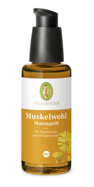 Aktivwohl Muskelwohl Massageöl bio, 50 ml