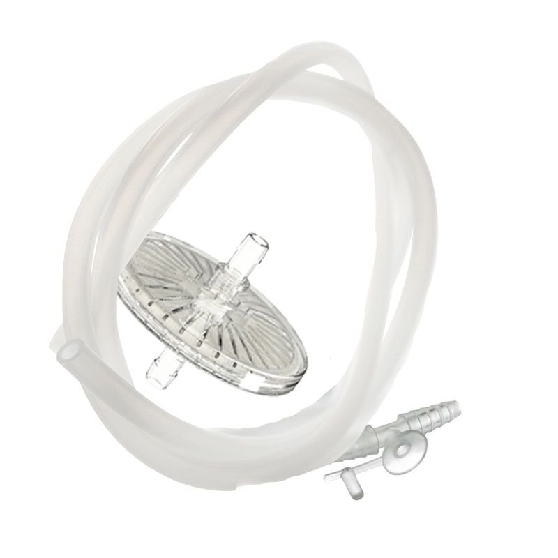 Silicone tubing set with filter and fingertip for Kataspir 20/30 suction units