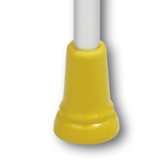 Krückenkapsel chromgelb 17mm für Kinder-Unterarmgehstützen (VPE: 1 Stück)
