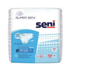 Seni Super Large (1 Karton: 5 x 10 Stück) Windelhose atmungsaktiv