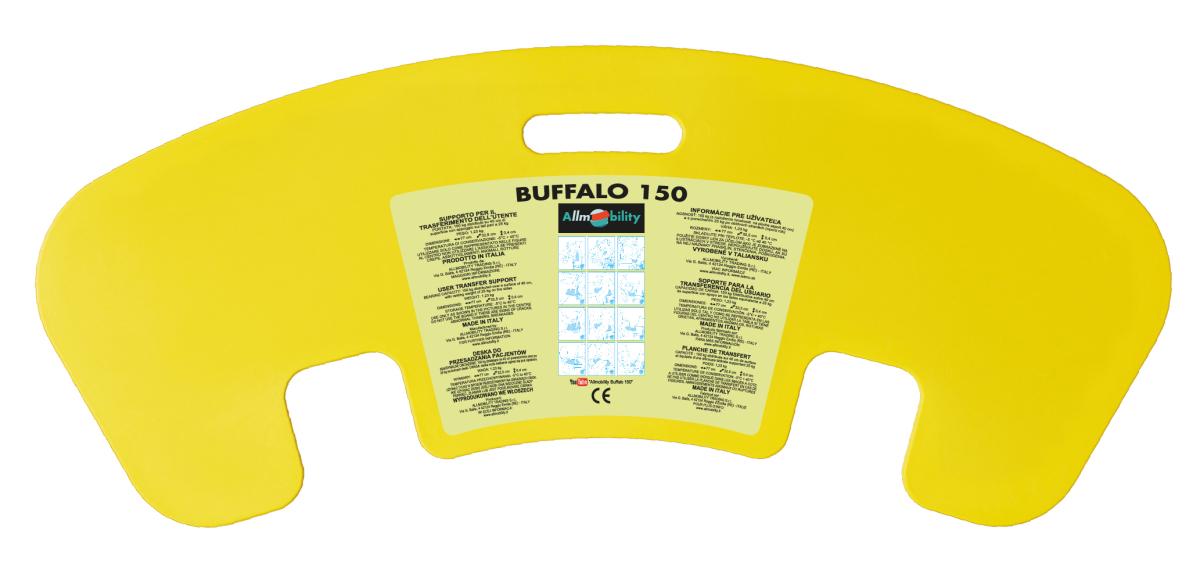 Transferboard Buffalo 150 italienische Verpackung/Gebrauchsanweisung deutsch