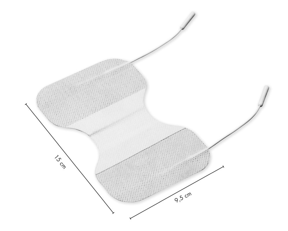 Promed Butterfly Gewebeelektroden selbstklebend 150 x 95 mm (VPE: 2 Stück) – Bild 3