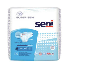 Seni Super Small (1 Karton: 8 x 10 Stück) Windelhose atmungsaktiv