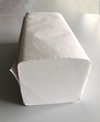 Papierhandtücher 2-lagig., 25 x 21 cm, 4000 Stück, Zick-Zack-Falz, hochweiß