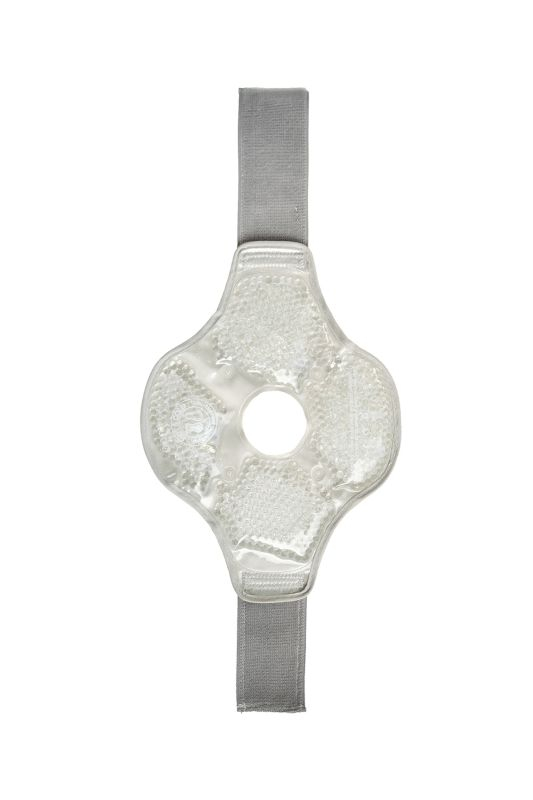 Knie- u. Ellenbogenkissen mit Gel-Kügelchen, kalt/warm